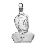 Whisky Decanter Bottle Liquor Bottles 750ml Trump Whiskey Glass Decanter With Stopper Funny Glass Bottles For Pouring Whiskey