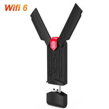 WiFi 6 USB Adapter Dual Band AX1800 2.4G 5GHz Wireless WiFi 6 Dongle Network Card USB 3.0 WiFi Adapter Win10