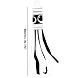 Windpipe Flag Scary Ghost Windsock For Garden Party Flag Decoration For Halloween For Lawn Restaurants Hotels Cafes Courtyard