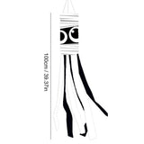 Windpipe Flag Scary Ghost Windsock For Garden Party Flag Decoration For Halloween For Lawn Restaurants Hotels Cafes Courtyard