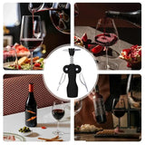 Wing Corkscrews Sturdy Wine Corkscrew Opener With Anti-Slip Handle Rotating Operation Bottle Openers For Winery Banquets Home