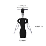 Wing Corkscrews Sturdy Wine Corkscrew Opener With Anti-Slip Handle Rotating Operation Bottle Openers For Winery Banquets Home
