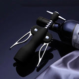 Wing Corkscrews Sturdy Wine Corkscrew Opener With Anti-Slip Handle Rotating Operation Bottle Openers For Winery Banquets Home