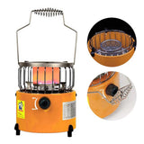 Winter Heating Stove Portable 2 In 1 Camping Stove Gas Heater Outdoor Warmer Propane Butane Household Heater Cooking Stove