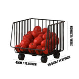 Wire Storage Baskets Fruit Vegetable Basket For Kitchen Kitchen Organization And Storage Metal Wire Storage Basket Organizer