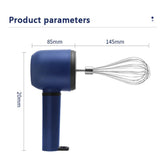 Wireless Electric Food Mixer Portable 3 Speeds Double Stick Egg Beater Baking Dough Cake Cream Mixer Kitchen Tools