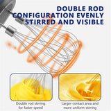 Wireless Electric Food Mixer Portable 3 Speeds Double Stick Egg Beater Baking Dough Cake Cream Mixer Kitchen Tools