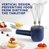 Wireless Electric Food Mixer Portable 3 Speeds Double Stick Egg Beater Baking Dough Cake Cream Mixer Kitchen Tools
