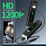 Wireless Endoscope WiFi Borescope Inspection Camera 1200P HD IP68 Waterproof Snake Camera with 8 LED For Android IOS Tablet PC