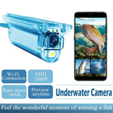 Wireless Fish Finder Go Pro Camera 64G Wifi Water Pressure Switch Transparent Bait Underwater Fisherman Fishing Surveillance