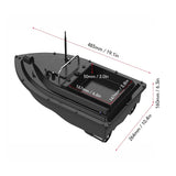Wireless Remote Control Fishing Bait Boat Fishing Feeder Fish Finder Device 430-540 yards Remote Range For Outdoor Fishing