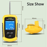 Wireless Sonar Fish Finder Color Screen Depth 40M Distance 100M Fishing Detector River Sea Pool Lake Protable Fishing Tool
