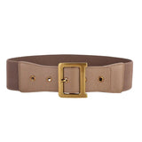 Womens Versatile Fashion Elastic Wide Waistband With Retro Style Waistband Versatile Elastic Waistband Waistband