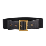 Womens Versatile Fashion Elastic Wide Waistband With Retro Style Waistband Versatile Elastic Waistband Waistband