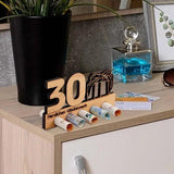 Wooden Birthday Money Holder Unique Adult Gift 5 Holes Money Holder Gifts For Cash Wooden Money Holders For Birthday