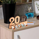 Wooden Birthday Money Holder Unique Adult Gift 5 Holes Money Holder Gifts For Cash Wooden Money Holders For Birthday