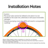 X-TIGER 2Pcs Ultralight 28g Bike Inner Tube 700X18 23 25 28 32C Road Bicycle TPU Material Tire 65mm Length French Valve