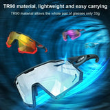 X-TIGER Cycling Glasses Polarized Men's Dual-purpose Bicycle Eyewear UV400 Windproof New Original Design Frame Sports Sunglasses