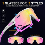 X-TIGER Cycling Sunglasses New Original Design White Frame Sports Glasses UV400 Esay Install Polarized Bicycle Men MTB Racing