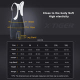 X-TIGER Men's Cycling Bib Shorts with Pockets Professional Cycling Mountain Road Cycling Tights for Long Distance Cycling