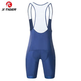 X-TIGER Men's Cycling Bib Shorts with Pockets Professional Cycling Mountain Road Cycling Tights for Long Distance Cycling