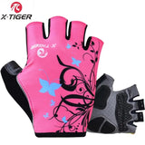X-Tiger Half Finger Sport Gloves 3D GEL Pad MTB Road Bike Gloves Non-slip Breathable Mountain Bike Men Women Cycling Gloves