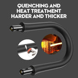 XUNTING Bicycle U-shaped Lock Safety Lock for Bicycle Accessories for Motorcycle Electric Scooter Mountain and Road Bike Lock
