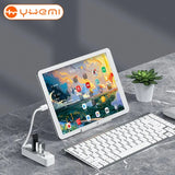 YHEMI MC803 USB-C Hub TYPE-C Adapter: USB3.0 * 4, ABS Material White