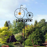 Yard Art Decor Stakes Lawn Patio Garden Sunflower Spinners Sign Landscape Accessories For Gardens Parks Terrace Courtyards