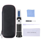 Yieryi 0～20% Milk Refractometer Handheld Milk Concentration Meter ATC Professional Digital Milk Purity Analyzer Tester