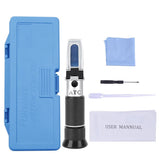 Yieryi 0～20% Milk Refractometer Handheld Milk Concentration Meter ATC Professional Digital Milk Purity Analyzer Tester