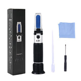 Yieryi 0～20% Milk Refractometer Handheld Milk Concentration Meter ATC Professional Digital Milk Purity Analyzer Tester