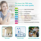 Yieryi 7 In 1 Swimming Pool Chlorine PH Meter Professional SALT/ORP/TDS/EC/FAC Tester Spa Hot Spring CL Water Quality Analyzer