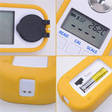 Yieryi Antifreeze Coolant Refractometer 4 in 1 Automotive Antifreeze Meter Car Urea Fluid Tester Glycol Concentration Detector
