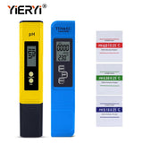Yieryi Digital PH Meter 3 in1 TDS EC TEMP Water Quality Tester ATC Aquarium Conductivity Analyzer Instruments 0-9999Us/Cm/Ppm