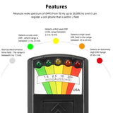 Yieryi K2 KII EMFMagnetic Field Anti-Radiation Tester Mobile Phone Computer Microwave Oven Electric Field Meter Ghost Detector
