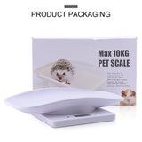 Yieryi LED Digital Baby Scale with Plastic Tray Electronic Weight Scale Bathroom Scale Mini Pet Scale 10KG
