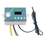 Yieryi Micro Thermostat Digital WHT-01 Temperature Controller 0℃-99.9℃ Temperature Switch Monitor 110V-220V