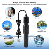 Yieryi New Professional PH Probe Aquarium Electrode Test PH Meter BNC Connector Cable Length 110cm Ph Calibration Liquid Sensor