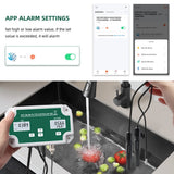 Yieryi New WIFI Smart Aquarium PH TDS Meter Hydroponics SPA Online Tester with Relay Output 0~19990ppm Water Purity PPM/T Tester