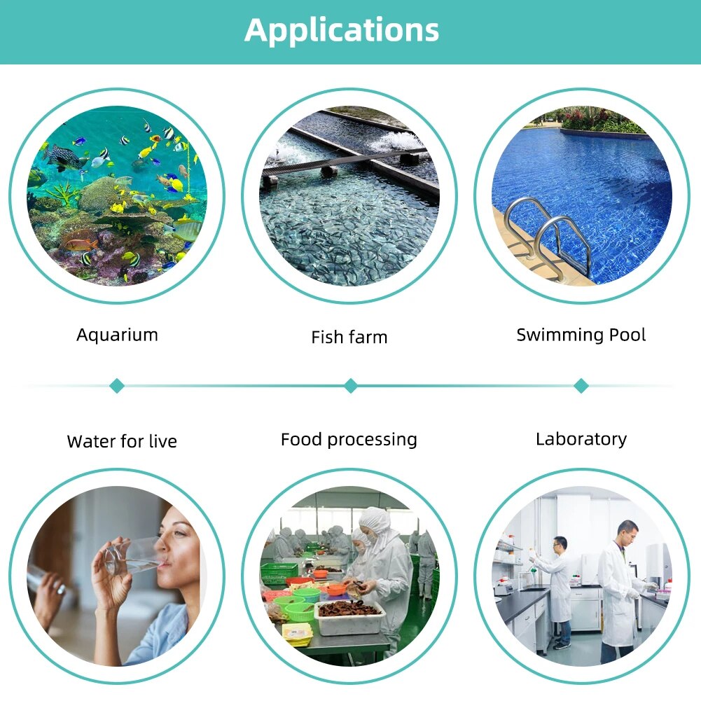 Yieryi Portable PH Meter LCD Digital Water Quality Monitor 0-14 PH Pen Type Precision Aquariums Pools Instrument PH-220 Tester