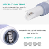 Yieryi Portable PH Meter LCD Digital Water Quality Monitor 0-14 PH Pen Type Precision Aquariums Pools Instrument PH-220 Tester
