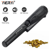 Yieryi Smart 360° Side Scan Metal Detector with 20CM scale IP68 Waterproof Metal Locator Vibration Buzzer Alarm Positioning Rod