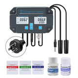 Yieryi Smart WIFI Aquarium Seawater Salinity Water Quality Meter PH EC TDS Salt TEMP Data Logger Tester Monitor for Fish Tanks