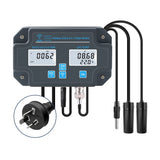 Yieryi Smart WIFI Aquarium Seawater Salinity Water Quality Meter PH EC TDS Salt TEMP Data Logger Tester Monitor for Fish Tanks