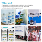 Yieryi U07B USB Temperature Data Logger Drugs Refrigerated Transport with 34560 Points Recording Reusable RH TEMP Recorder
