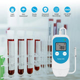 Yieryi U07B USB Temperature Data Logger Drugs Refrigerated Transport with 34560 Points Recording Reusable RH TEMP Recorder