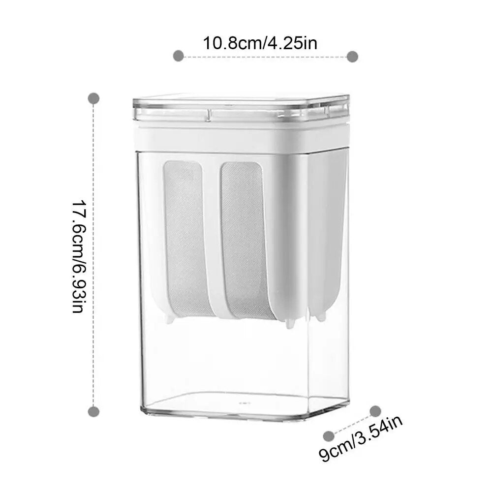 Yogurt Strainer Fine Mesh Yogurt Maker Strainer 1100ml Yogurt Filter Whey Separator 304 Stainless Reusable Kitchen Gadgets Home