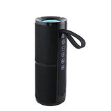 Zealsound Portable Bluetooth Speaker with 3D Loud Stereo Sound, Outdoor Speakers with RGB Lights Dual Pairing for Home Party