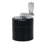 Zinc Alloy 40mm Four Layer Hand Crank Multifunctional Four Layer Spice Grinder Labor Saving Compact Kitchen Tools